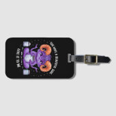 Je hebt een mooie sol satanische baphomet bagagelabel (Voorkant (horizontaal))