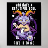 Je hebt een mooie sol satanische baphomet Hwe Poster (Voorkant)