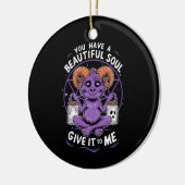 Je hebt een mooie sol satanische baphomet keramisch ornament (Links)