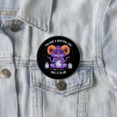 Je hebt een mooie sol satanische baphomet ronde button 7,6 cm (In situ)
