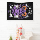 Je hebt een mooie sol satanische baphomet spandoek (Insitu)