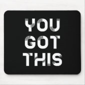 Je hebt een mousepad. muismat (Voorkant)