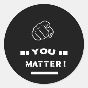 Je hebt een oproep tot vertrouwen Sticker