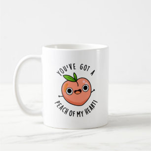 Je hebt een peach van mijn hart grappige fruitpun koffiemok