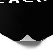 Je hebt een peach van mijn hartenfruitpun, donkere poster (Hoek)