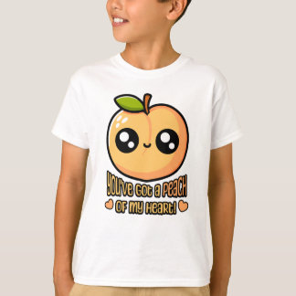 Je hebt een perzik van mijn hart! Schattige Peach T-shirt