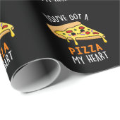 Je hebt een Pizza mijn hart grappige pizza pun Cadeaupapier (Rol Hoek)
