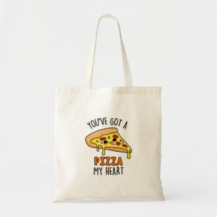 Je hebt een Pizza mijn hart grappige pizza pun Tote Bag