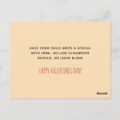 'Je hebt een pizza mijn hart' Valentijnskaarten vo Briefkaart (Achterkant)