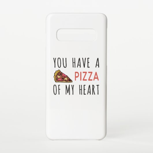 Je hebt een pizza van mijn hart samsung galaxy hoesje (Achterkant)