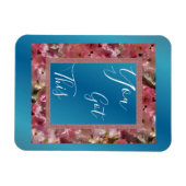 Je hebt een roze lentesbloesems Inspirerend Magneet (Horizontaal)