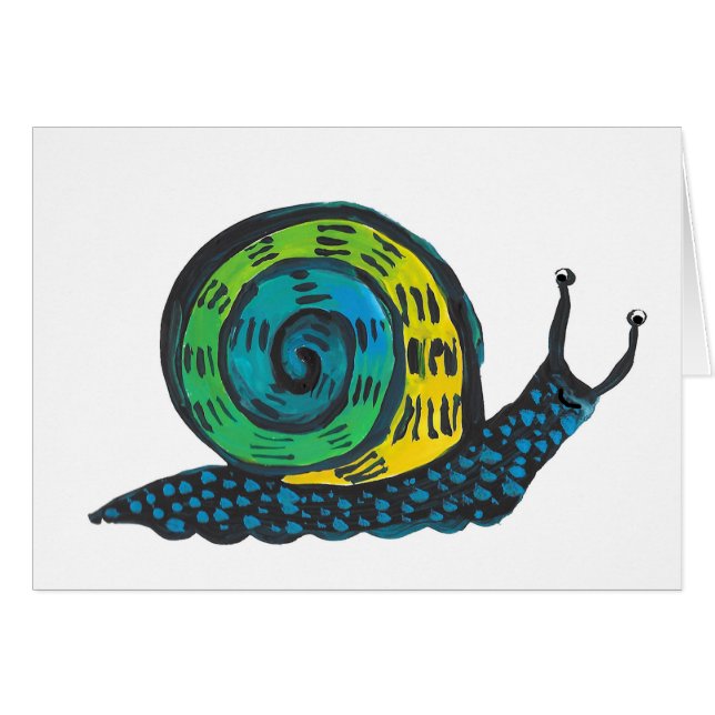 Je hebt een slakkekaart #5 (Voorkant Horizontaal)