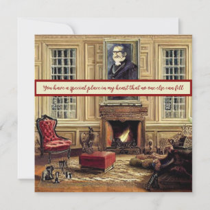 Je hebt een speciale plek in mijn hart notitiekaartje