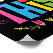 Je hebt een staatsleraar die lesgeeft poster (Hoek)