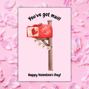 Je hebt een Valentijnsdag klas foto mail Feestdagenkaart