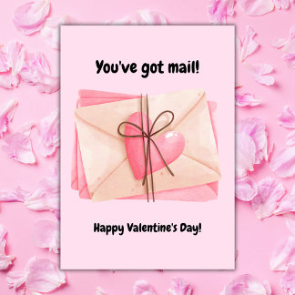 Je hebt een Valentijnskaart voor de klas Feestdagenkaart