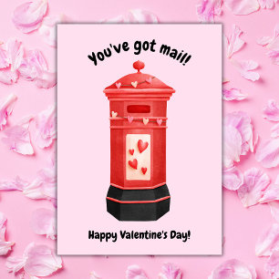 Je hebt een Valentijnskaart voor de klas Feestdagenkaart