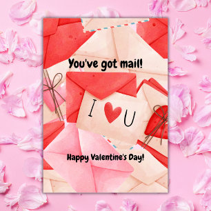 Je hebt een Valentijnskaart voor de klas Feestdagenkaart