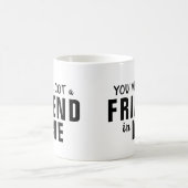 Je hebt een vriend in me Typografie vriendschap Koffiemok (Center)