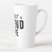 Je hebt een vriend in me Typografie vriendschap Latte Mok (Rechts)