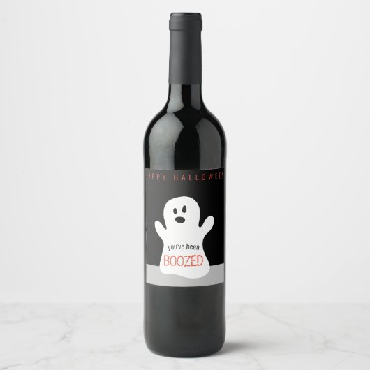 Je hebt gedronken etiketten (Voorkant)