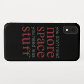Je hebt geen extra ruimte nodig. Je hebt minder sp Case-Mate iPhone Case (Achterkant (horizontaal))