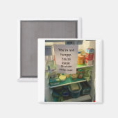 Je hebt geen honger magneet (Voorkant / Achterkant)