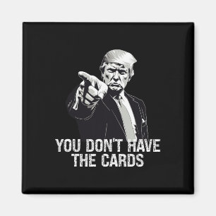 Je Hebt Geen Kaarten Donald Trump VS Oekraine  Magneet