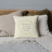 Je hebt geen medelijden met mijn arme zenuwen! Blo Kussen