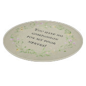 Je hebt geen medelijden met mijn arme zenuwen! Flo Snijplank (Hoek)