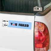 JE HEBT GEfaald Bumpersticker (Op Truck)