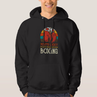 Je hebt geluk dat ik hier ben, ik had ook naar bok hoodie
