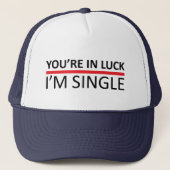 Je hebt Geluk - Ik ben Single Trucker Pet (Voorkant)