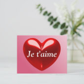 JE HEBT GEMAAKT - IK HOOR JE (Frans) Feestdagenkaart (Staand voorkant)