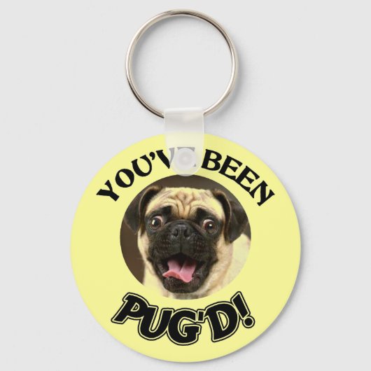 JE HEBT GEMAAKT. SLEUTELHANGER KEYRING DOG PET (Voorkant)
