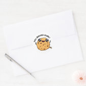 Je hebt genoeg Gurl Funny Baking Pun Ronde Sticker (Envelop)