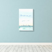 Je hebt gewoon een Destin Ocean Scene nodig Canvas Afdruk (Insitu (Houten vloer))