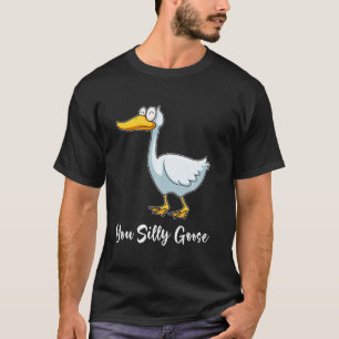 Je hebt Goose Funny Bird glimlachen Gekke T-shirt