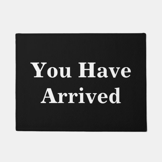 Je hebt grappig gepresteerd deurmat (Voorkant)