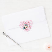Je hebt Happy Mail Heart Sticker (Envelop)