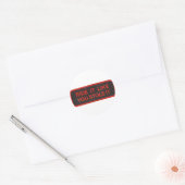 Je hebt hem gestolen. ronde sticker (Envelop)
