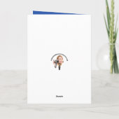 Je hebt het Coronavirus vaccin gefeliciteerd Feestdagen Kaart (Achterkant)