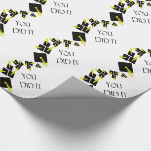Je hebt het gedaan cadeaupapier