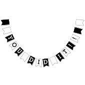 Je hebt het gedaan! vlaggetjes (Alle)