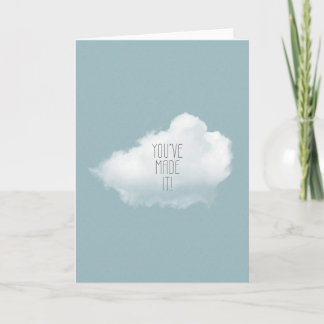 Je hebt het gehaald, gefeliciteerd Kaart