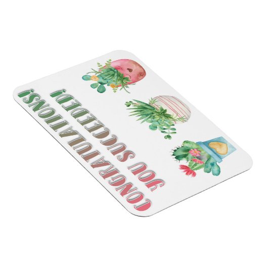 JE HEBT HET GESLAAGD! MAGNEET (Rechterzijde)