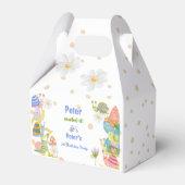 Je hebt het gesluierd, waterverf slak verjaardag bedankdoosjes (Voorkant Zijde)