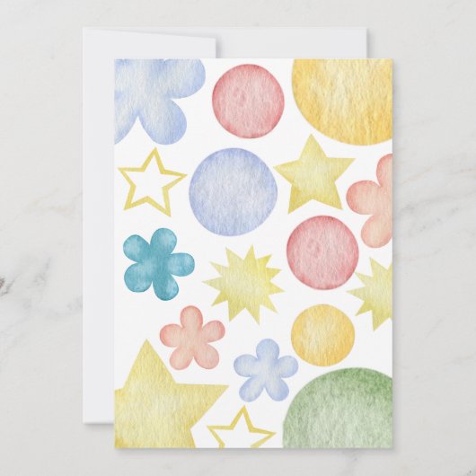 Je hebt het gesluierd, waterverf slak verjaardag kaart (Achterkant)