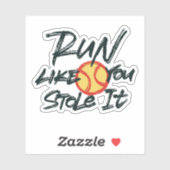 Je hebt het gestolen. sticker (Vel)