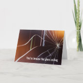 Je hebt het glazen plafond gebroken, gefeliciteerd kaart (Voorkant)